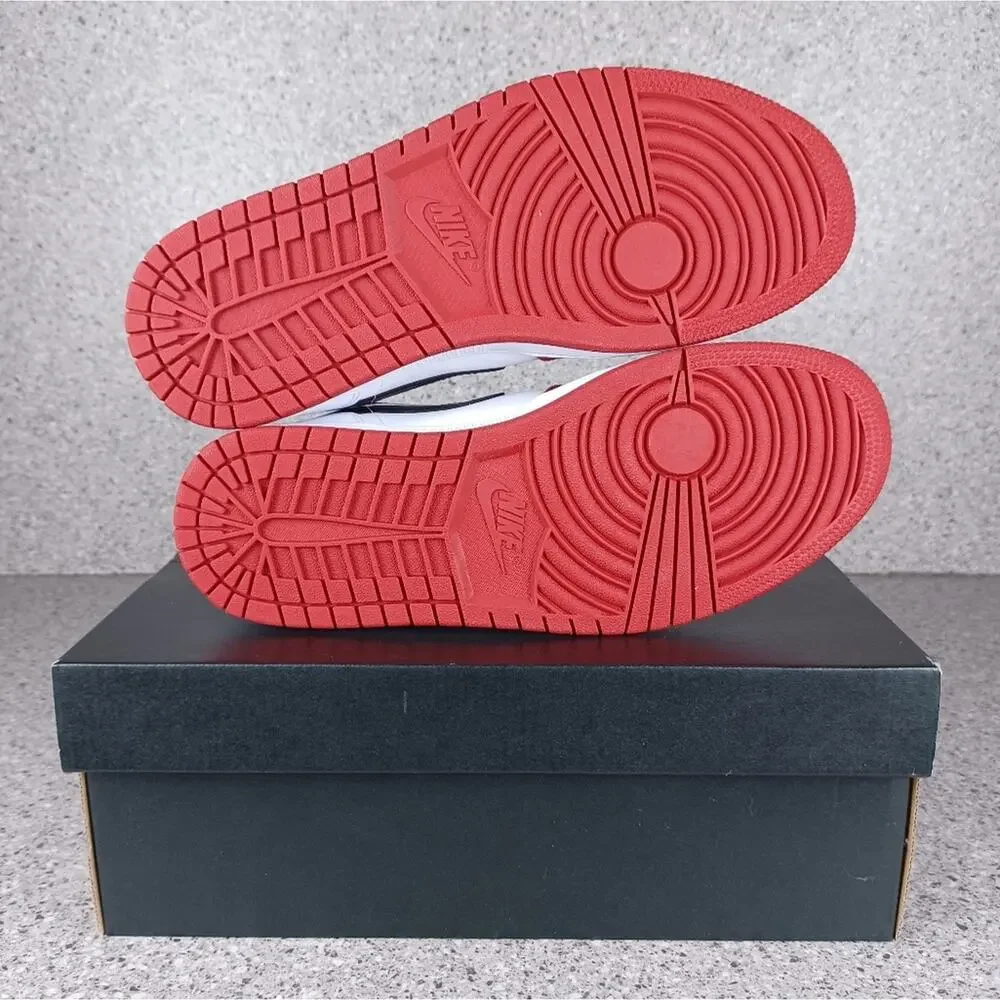 Nike Air Jordan 1 Mid Chicago (2020) Sneakers Red White Black Shoes